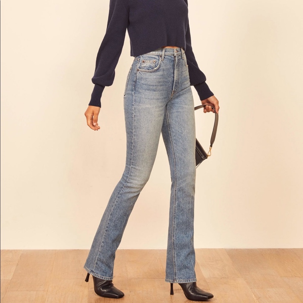 Reformation Peyton High Rise Bootcut Jeans sz 27